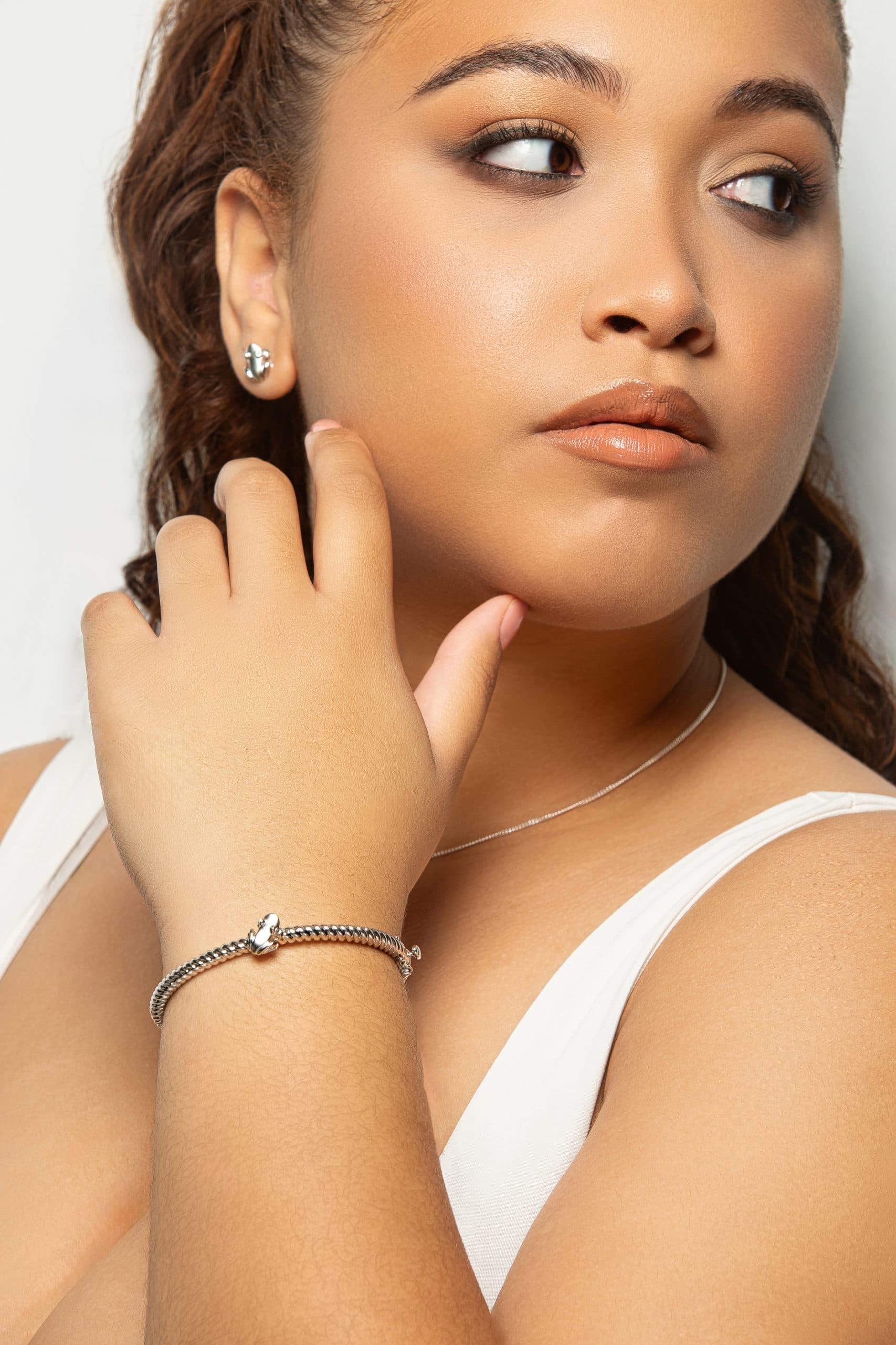Coquí Frog Bracelet in Sterling Silver - thumbnail 2