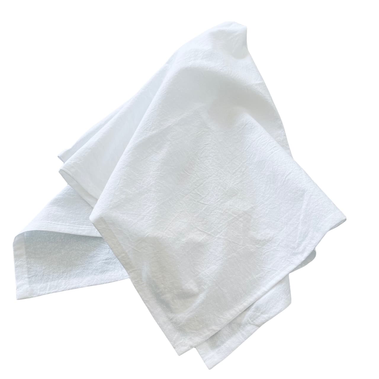 Craft Basics Deluxe Bright White Flour Sack Towel – 28″ x 29″ - thumbnail 3