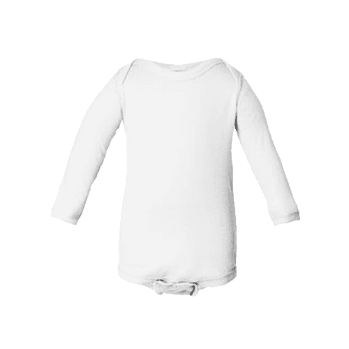 Infant Onesie  – Long Sleeve by Rabbit Skins - thumbnail 2