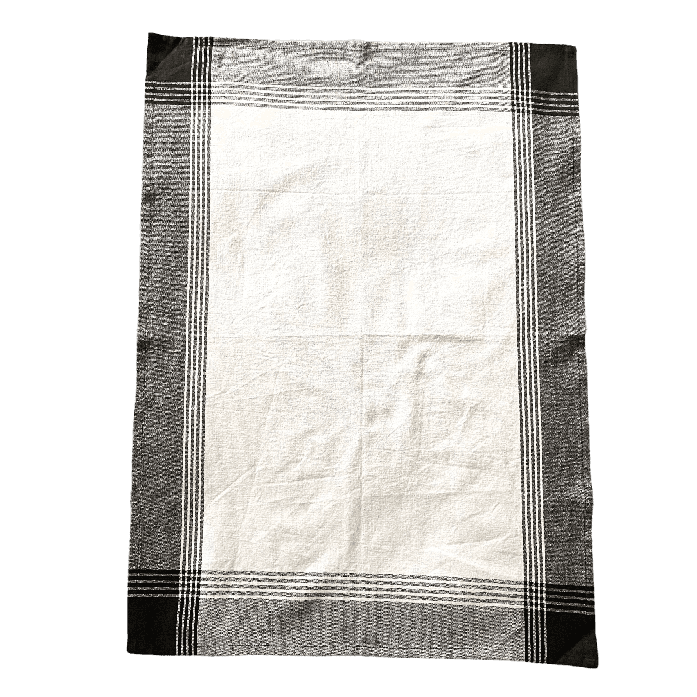 Colored Border White Tea Towel with Loop – 20″ x 29″ - thumbnail 5