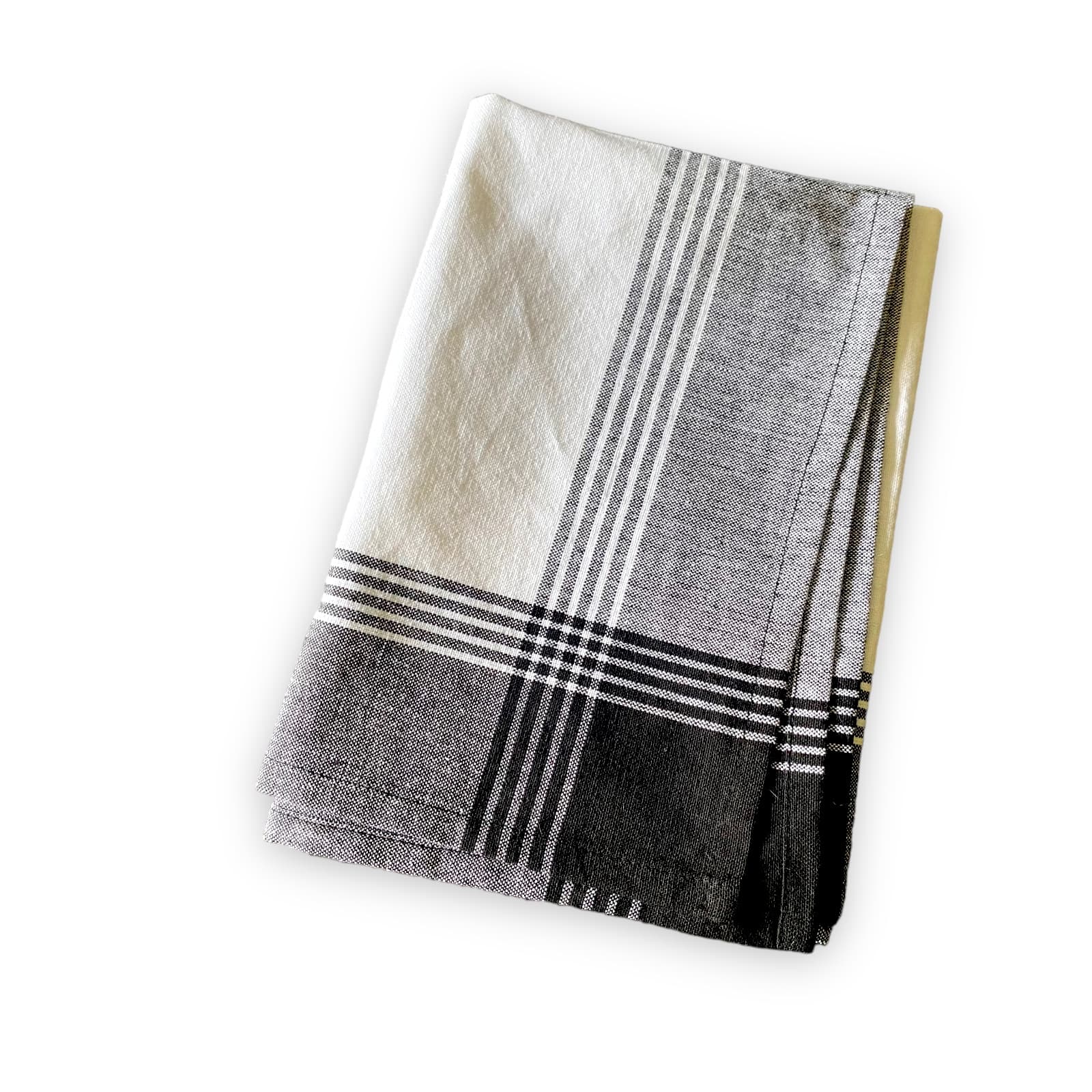 Colored Border White Tea Towel with Loop – 20″ x 29″ - thumbnail 2