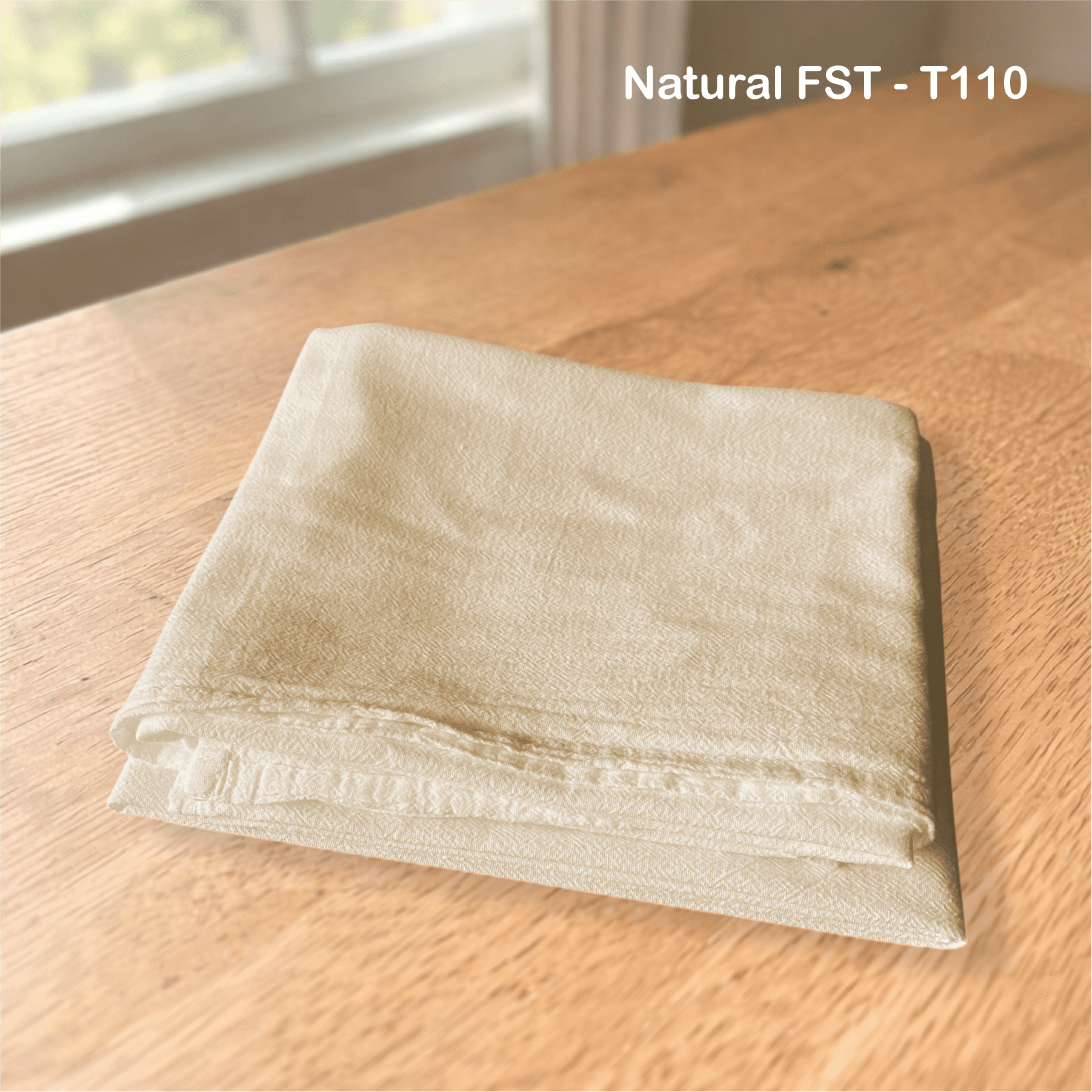 Craft Basics Natural Flour Sack Towel – 15″ x 25″ - thumbnail 3