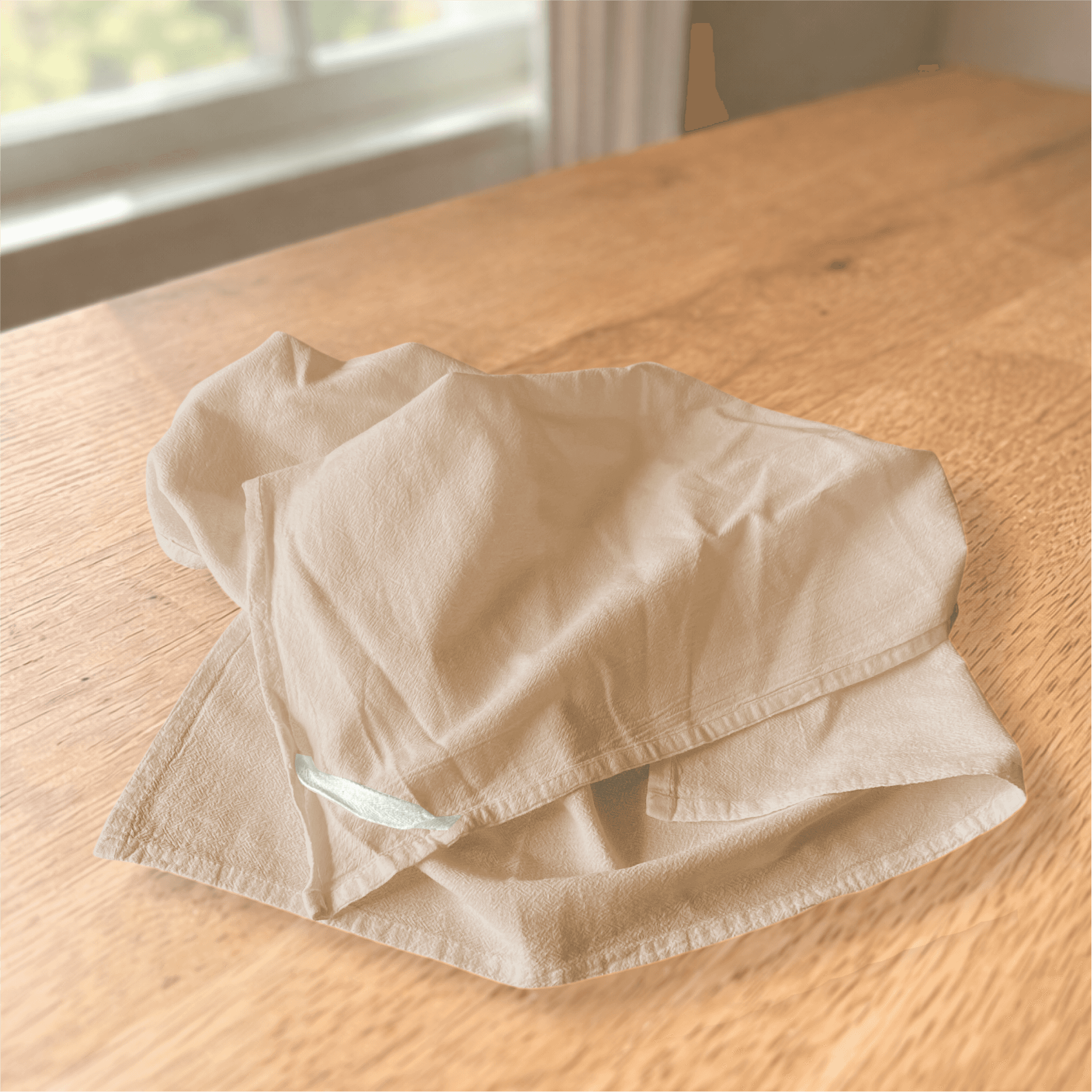 Craft Basics Natural Flour Sack Towel – 15″ x 25″ - thumbnail 4