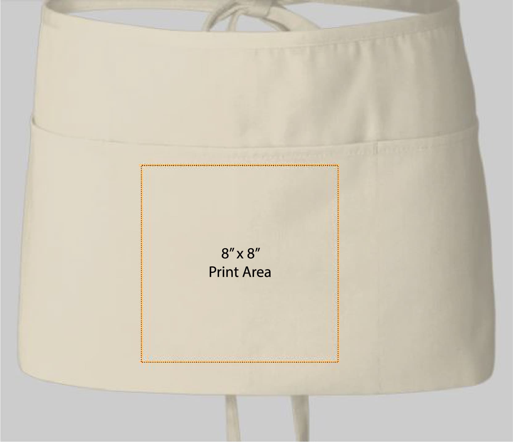Waist Apron with Pockets by q-tees - thumbnail 8