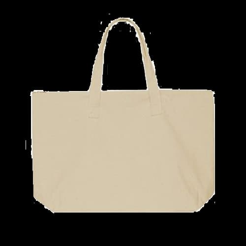 10oz Canvas Tote Bag with Zipper Top by Liberty Bags