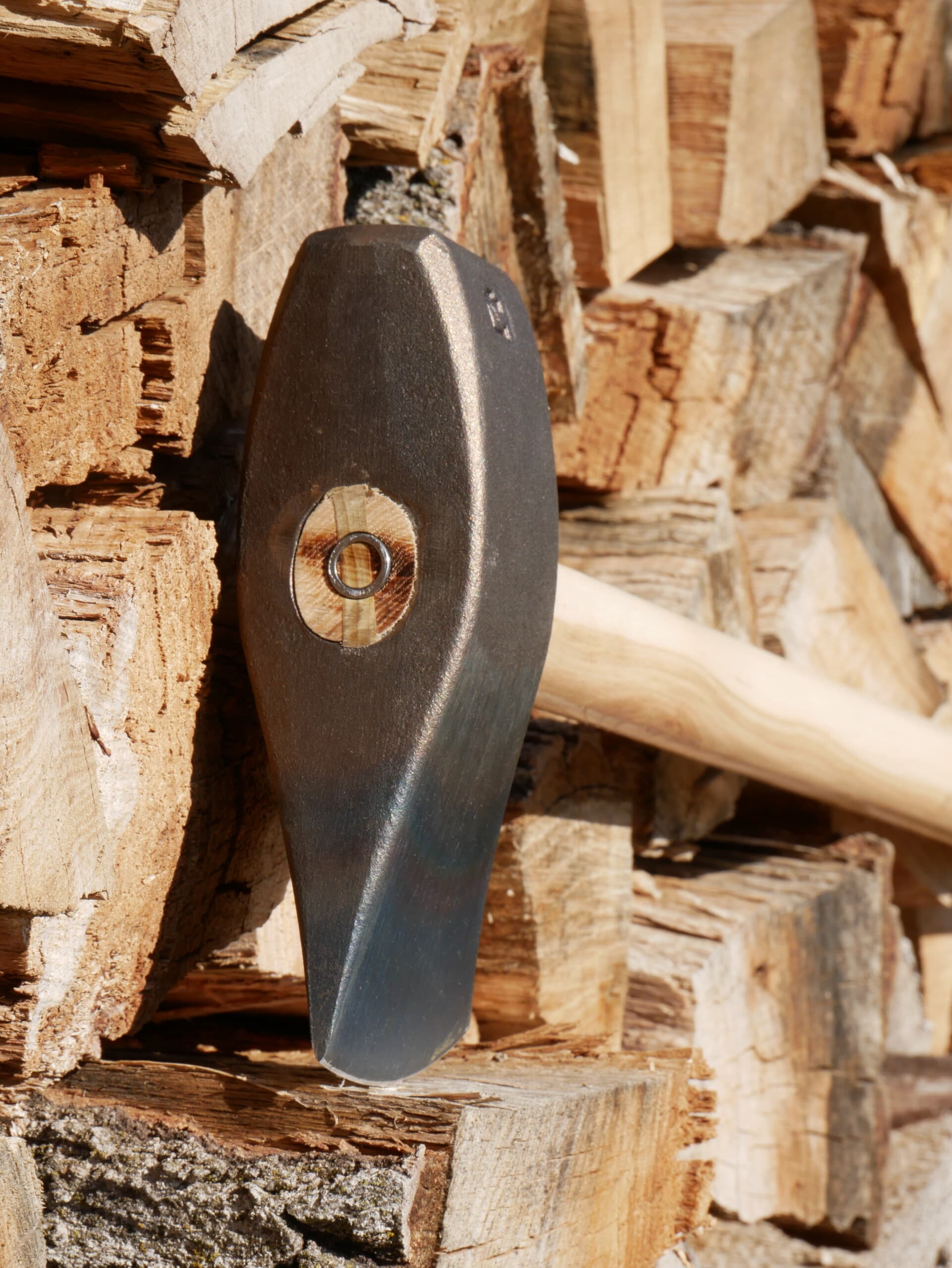 7 lbs Splitting Maul with Sledge Eye “Ol’ No. 7” - thumbnail 3