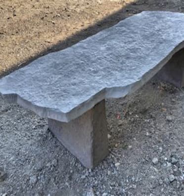 Flagstone Bench Precast Concrete Mold Set – 5 ft