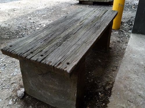 Barnwood Plank Bench Precast Concrete Mold Set – 4 ft