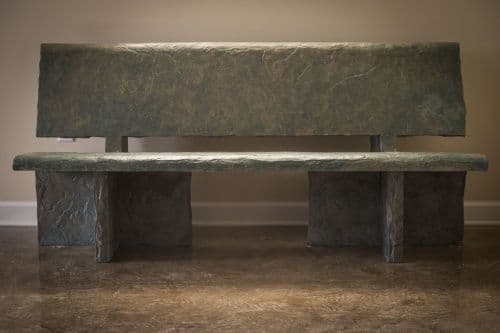 Heirloom Slate Bench Precast Mold Set – 6 ft