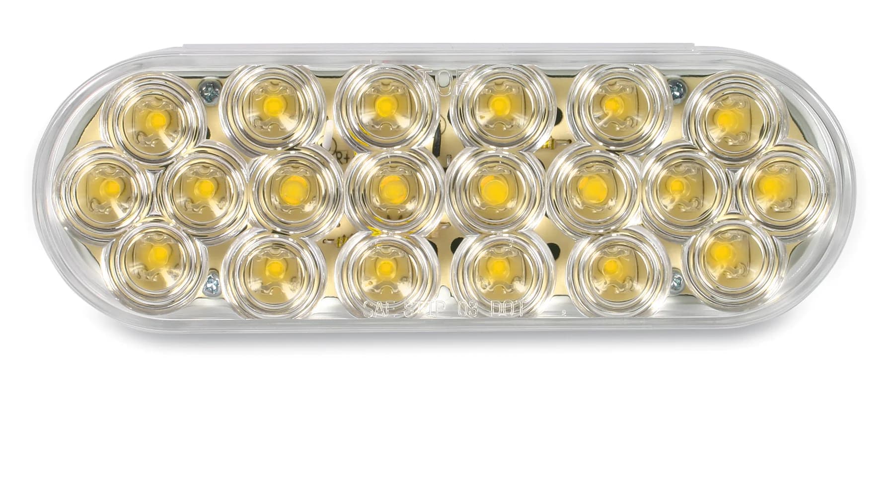 6.5″ LED Oval Lights with 20 Diodes - thumbnail 2