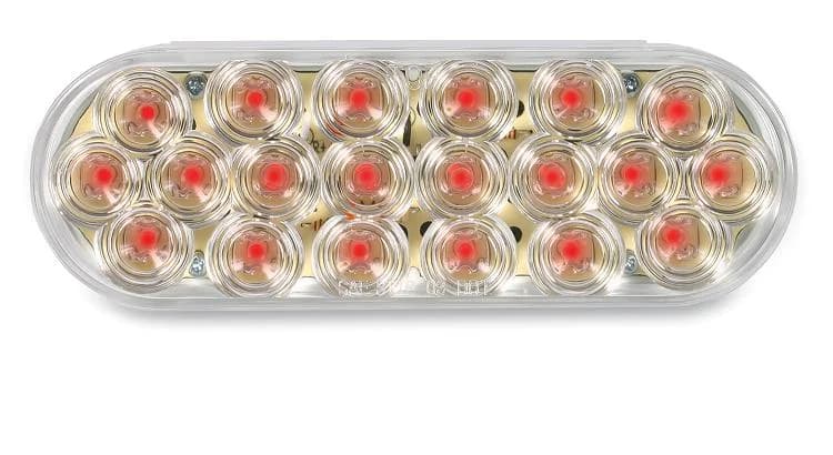 6.5″ LED Oval Lights with 20 Diodes - thumbnail 3
