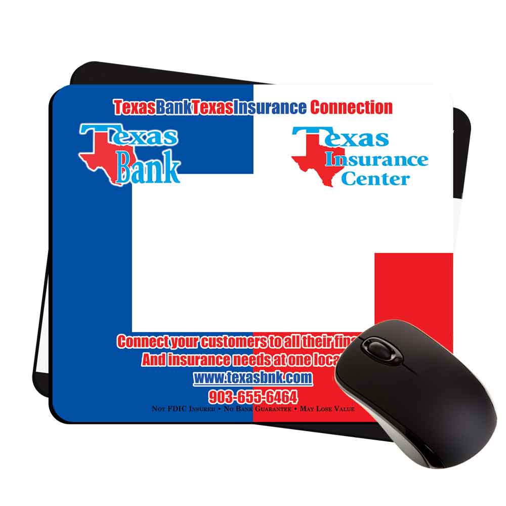 8×9.5″ Window Insert Mouse Pads 1/8″ DuraTec
