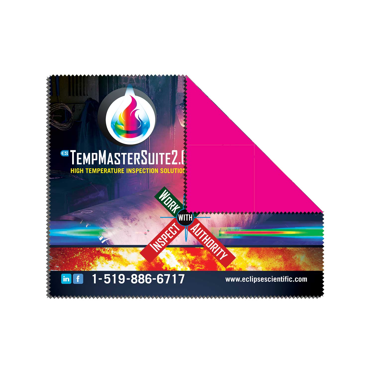 2 Sided Custom Cleaning Cloth