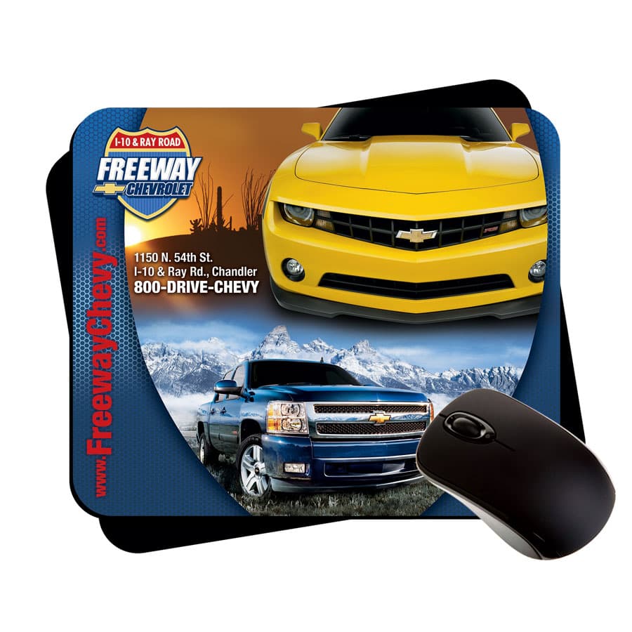 7.75×9.25″ Soft Top Mouse Pads 3/16″