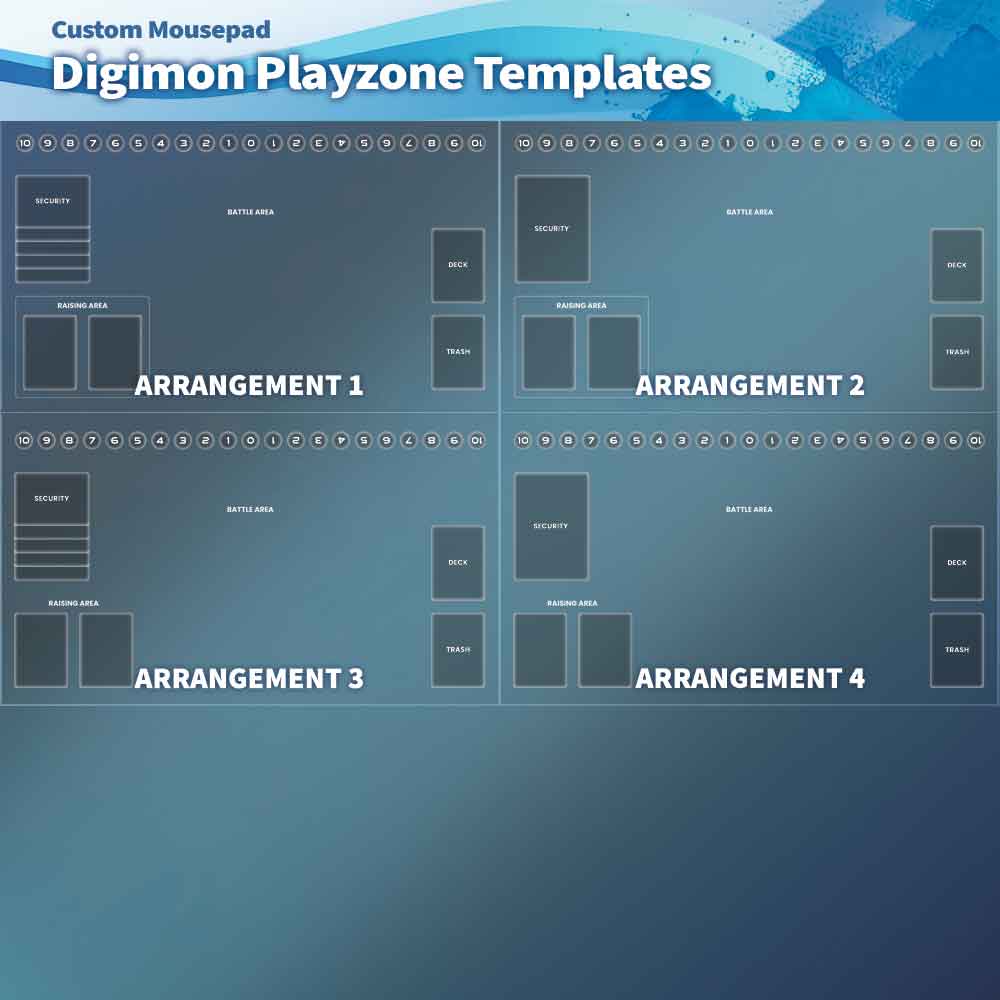 Custom Digimon Playmats | One Player: 14×24 | Thickness: 1.5mm” - thumbnail 2