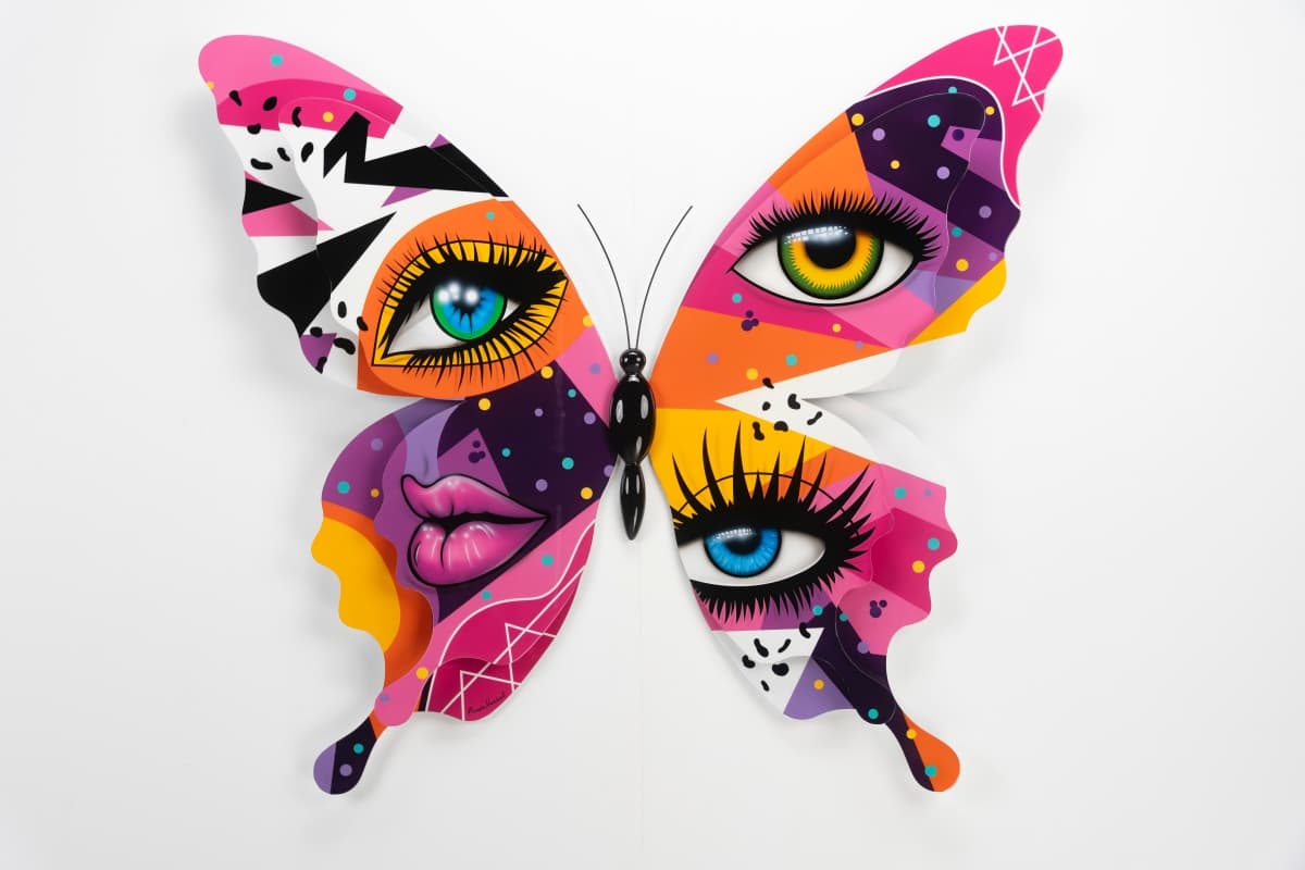 Soul Butterfly 908 by Pineda Mariscal