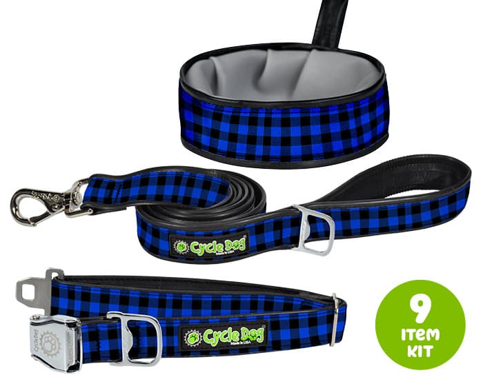 Blue Plaid Print Kit