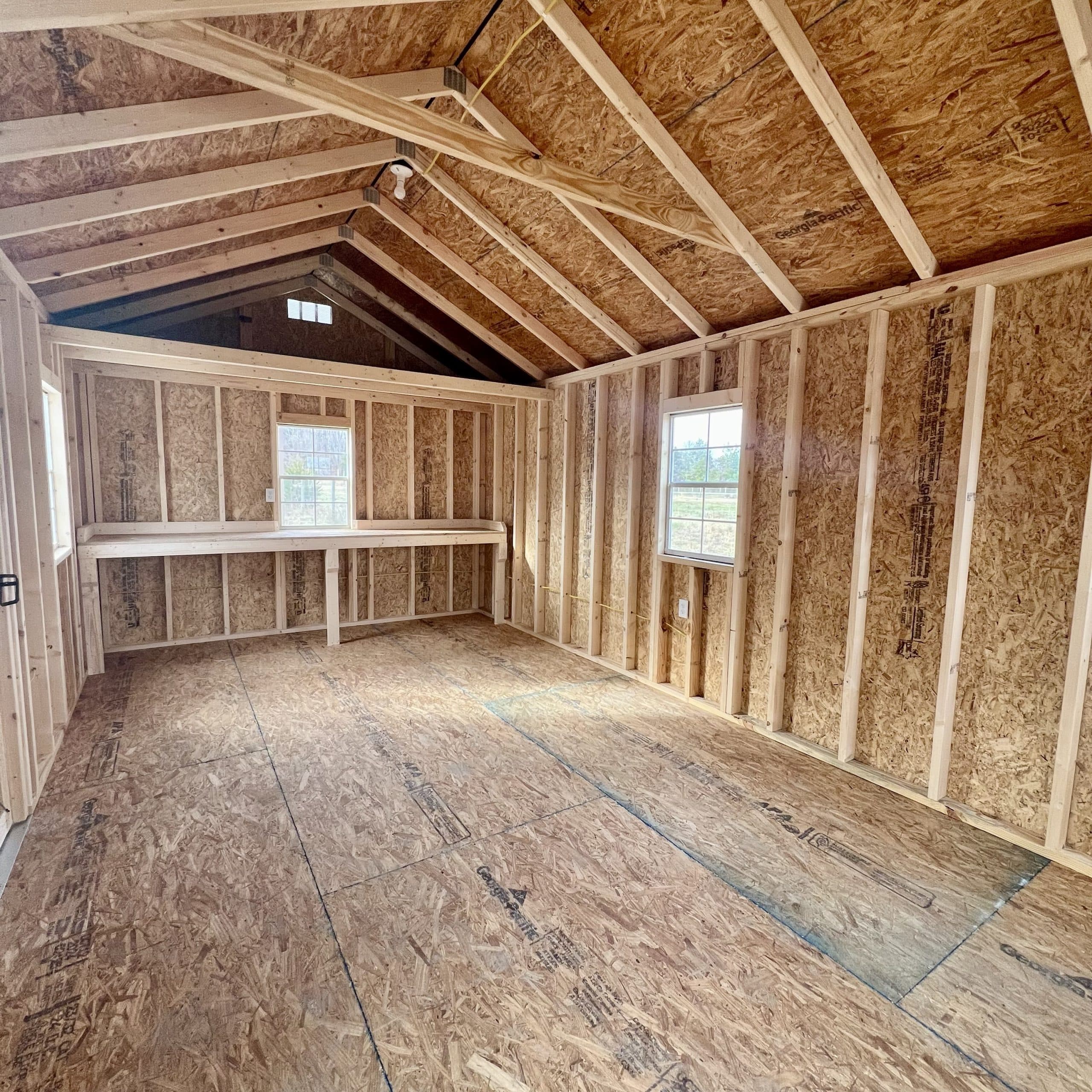 12X20 A-Frame Shed | $369 A Month! - thumbnail 7