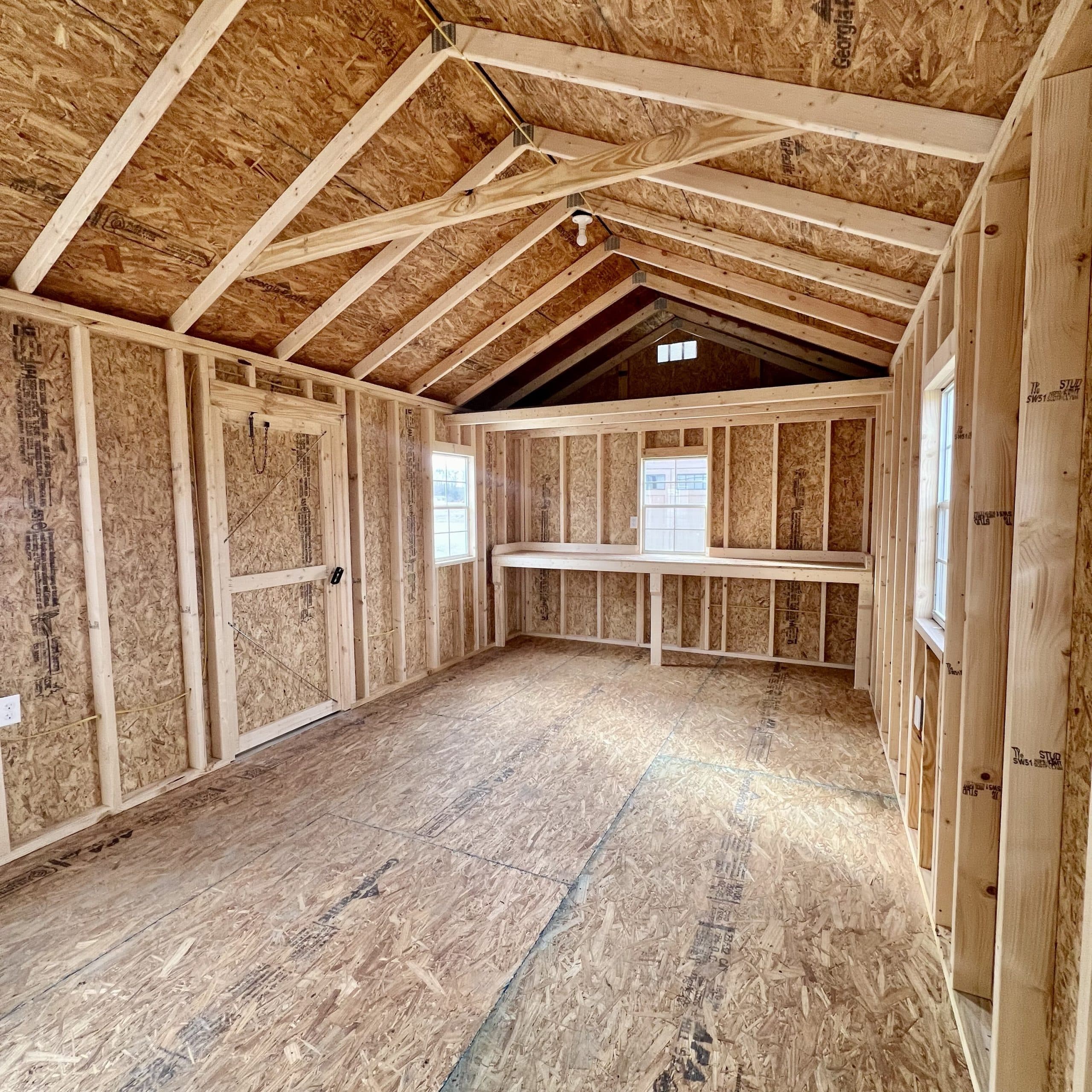 12X20 A-Frame Shed | $369 A Month! - thumbnail 8