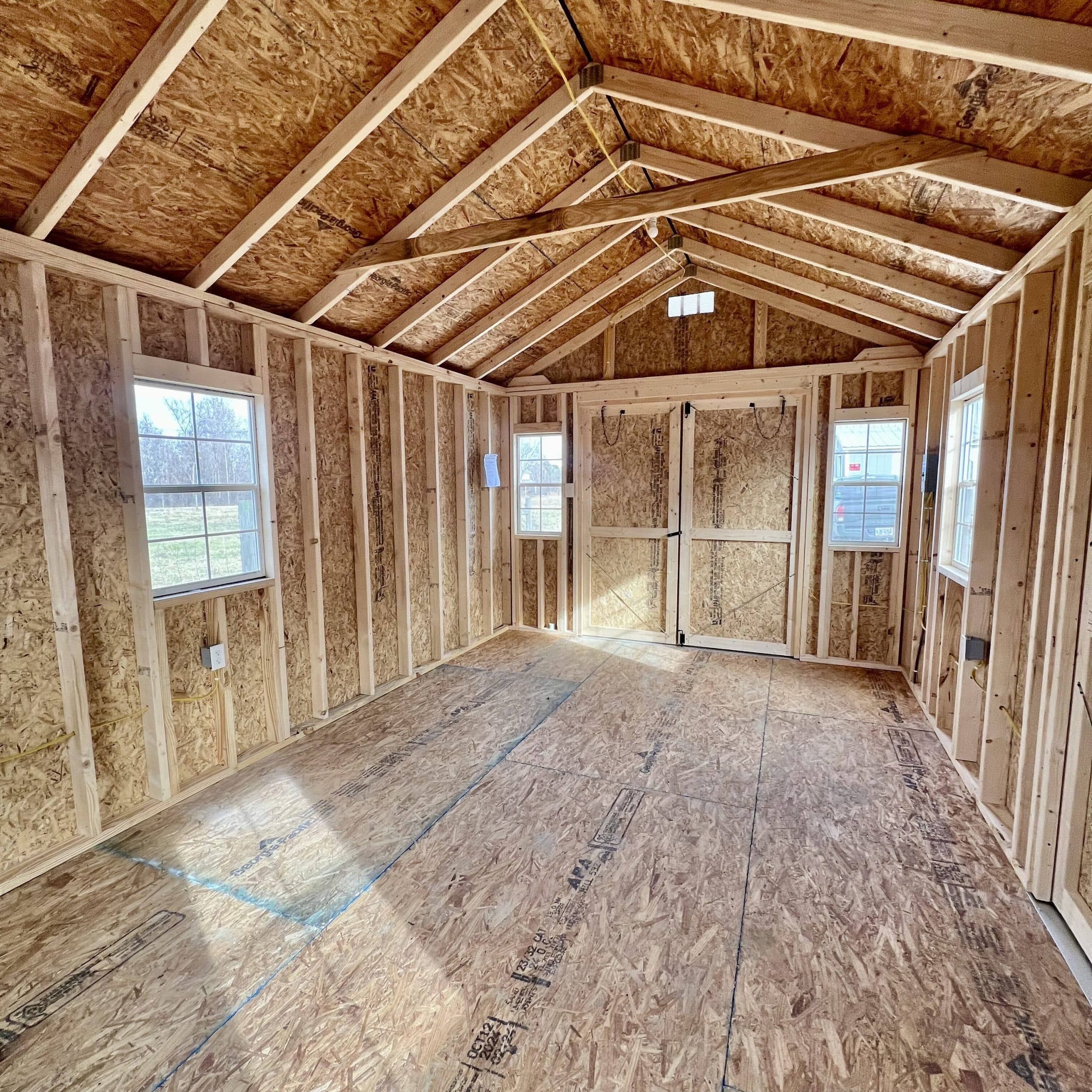 12X20 A-Frame Shed | $369 A Month! - thumbnail 10