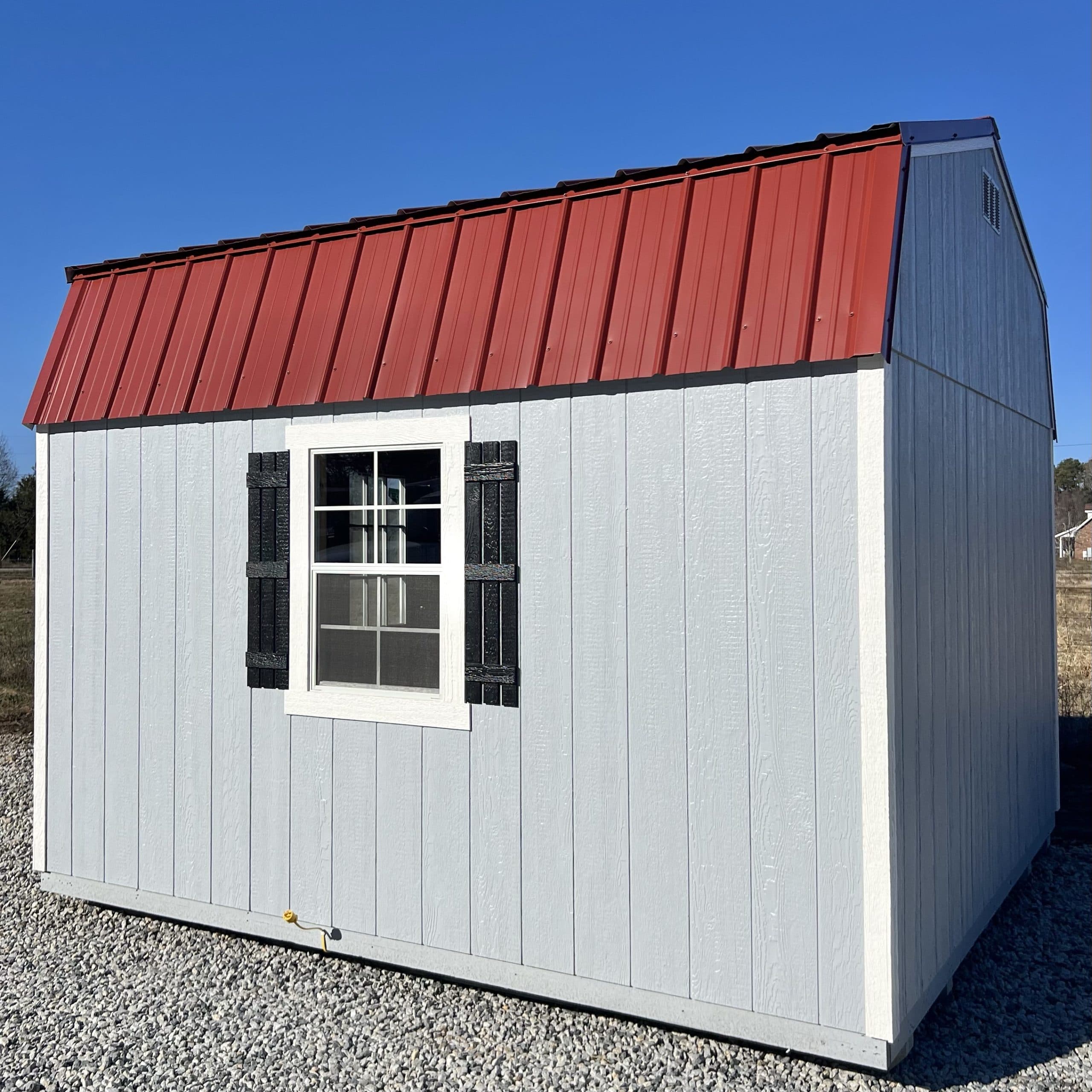 12X12 Lofted Barn Storage Shed | $285 A Month! - thumbnail 3
