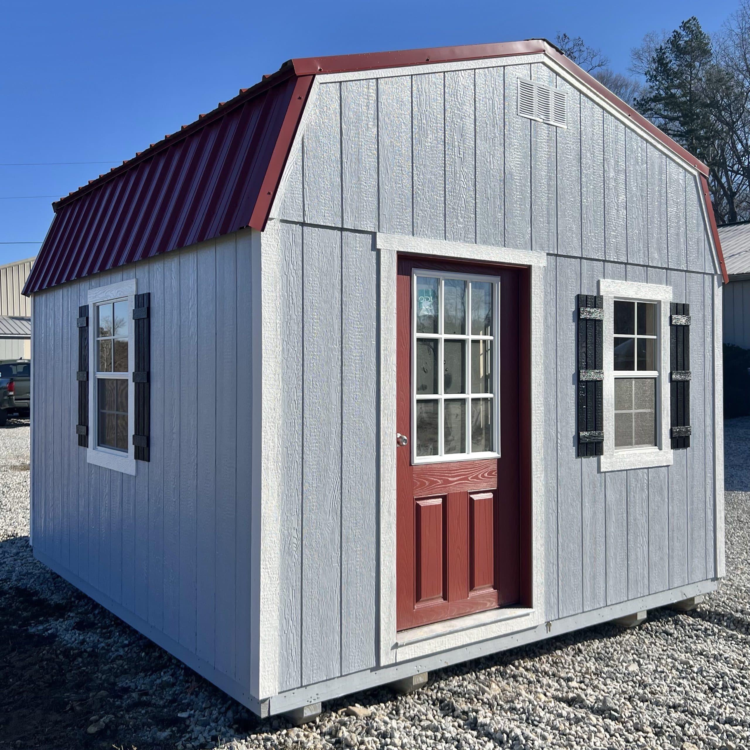 12X12 Lofted Barn Storage Shed | $285 A Month! - thumbnail 2