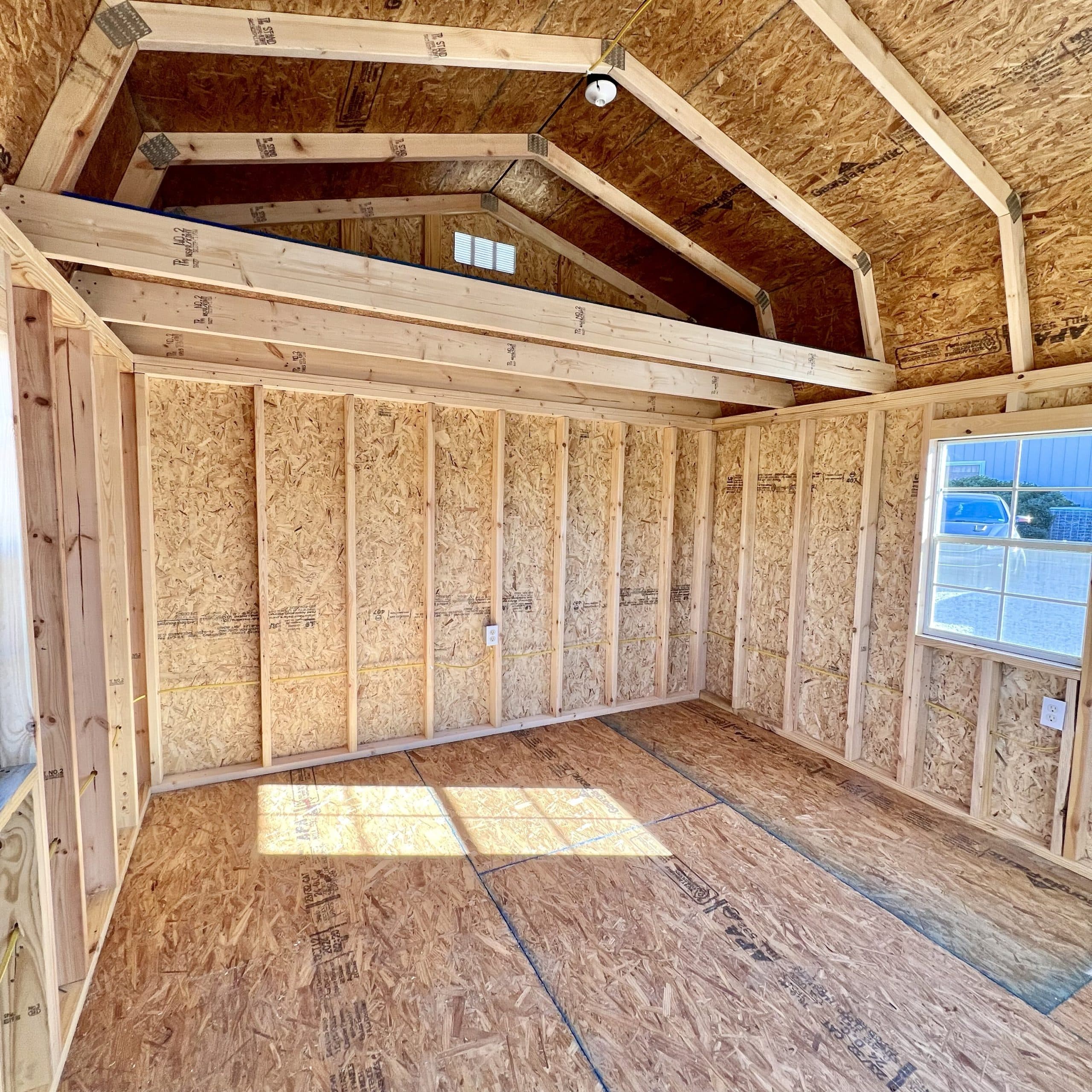 12X12 Lofted Barn Storage Shed | $285 A Month! - thumbnail 6