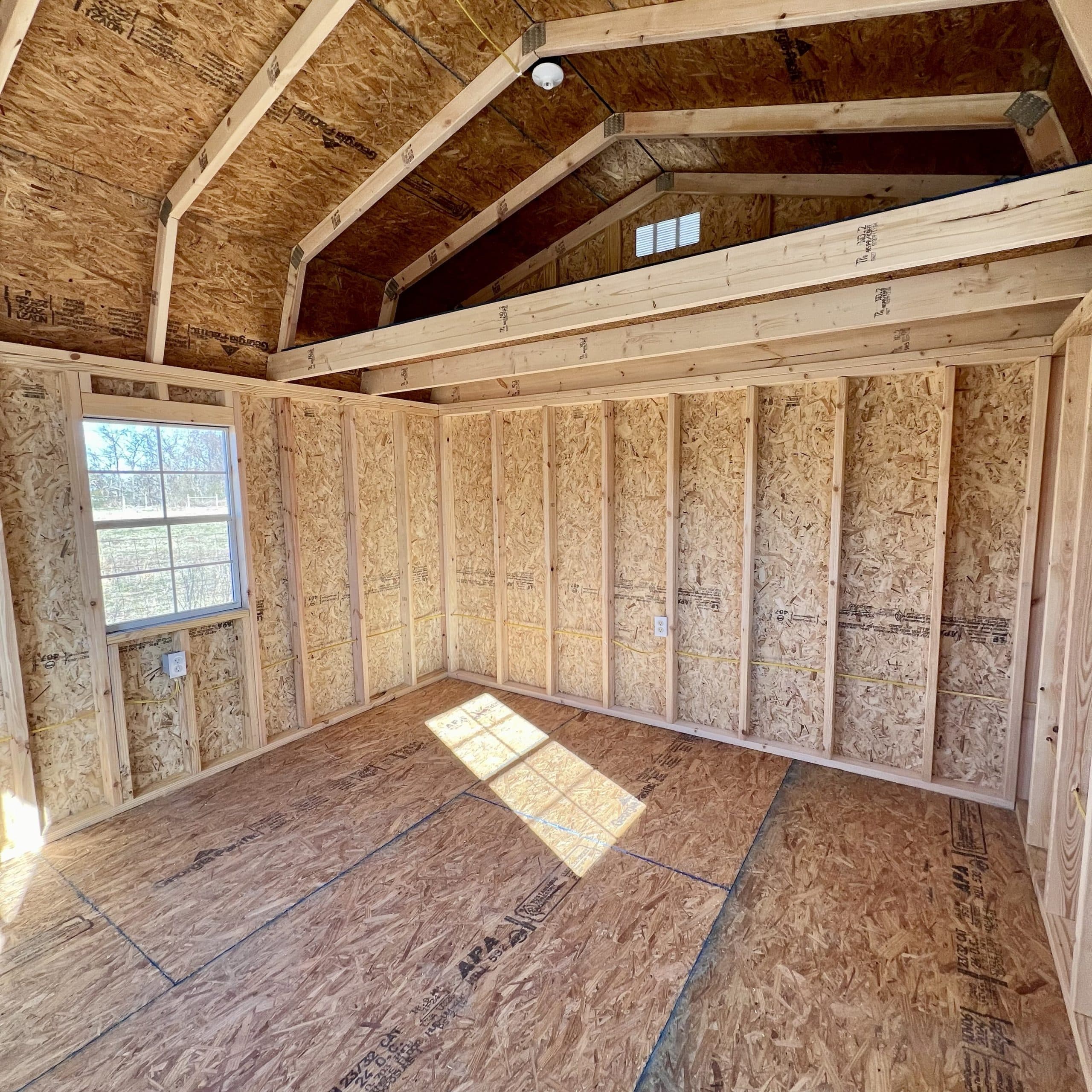 12X12 Lofted Barn Storage Shed | $285 A Month! - thumbnail 7