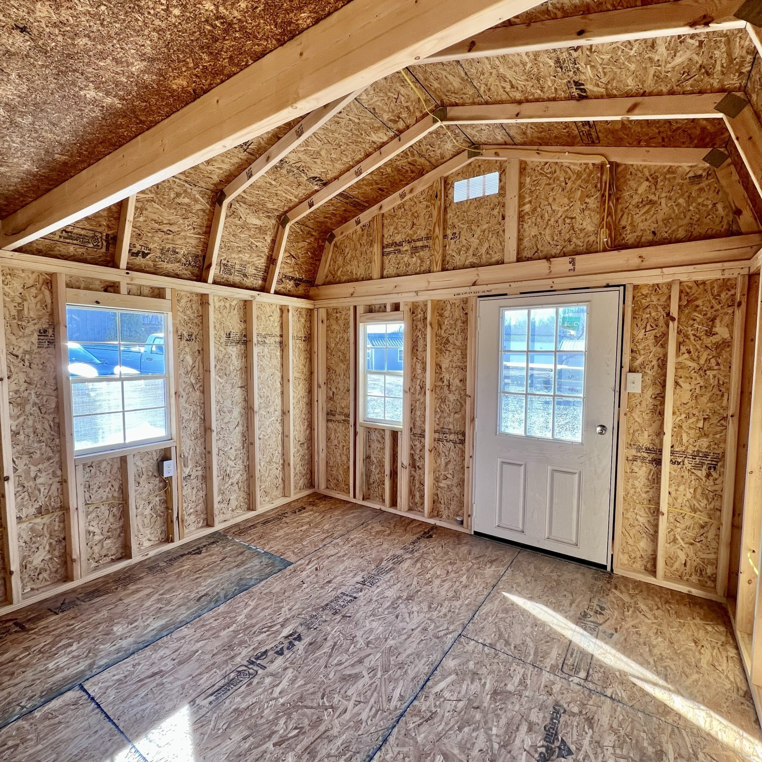 12X12 Lofted Barn Storage Shed | $285 A Month! - thumbnail 5