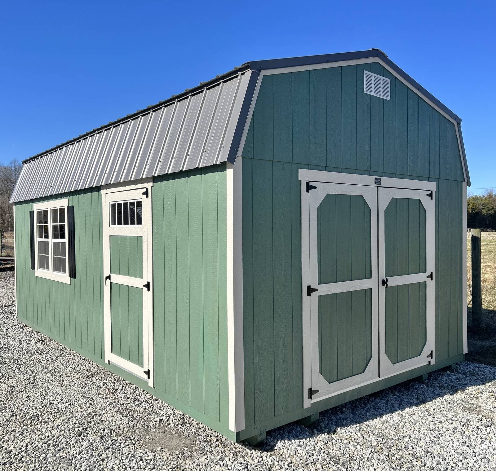 12X20 Barn Shed | $339 A Month!