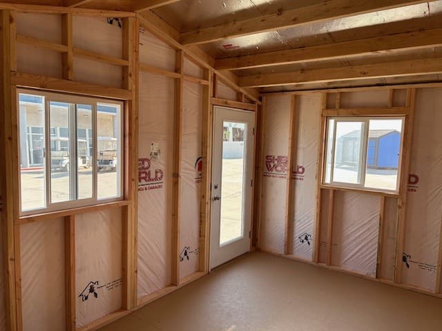 10X16 Office Shed For Backyard - thumbnail 3