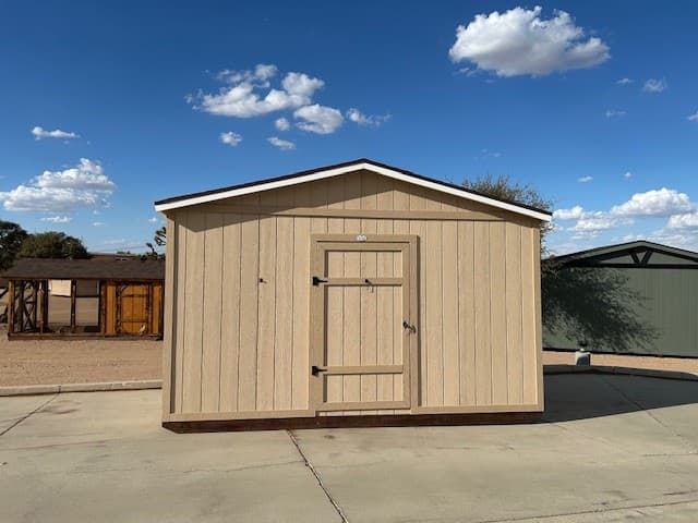 8X15 Tall Peak 8 Shed STK#12021
