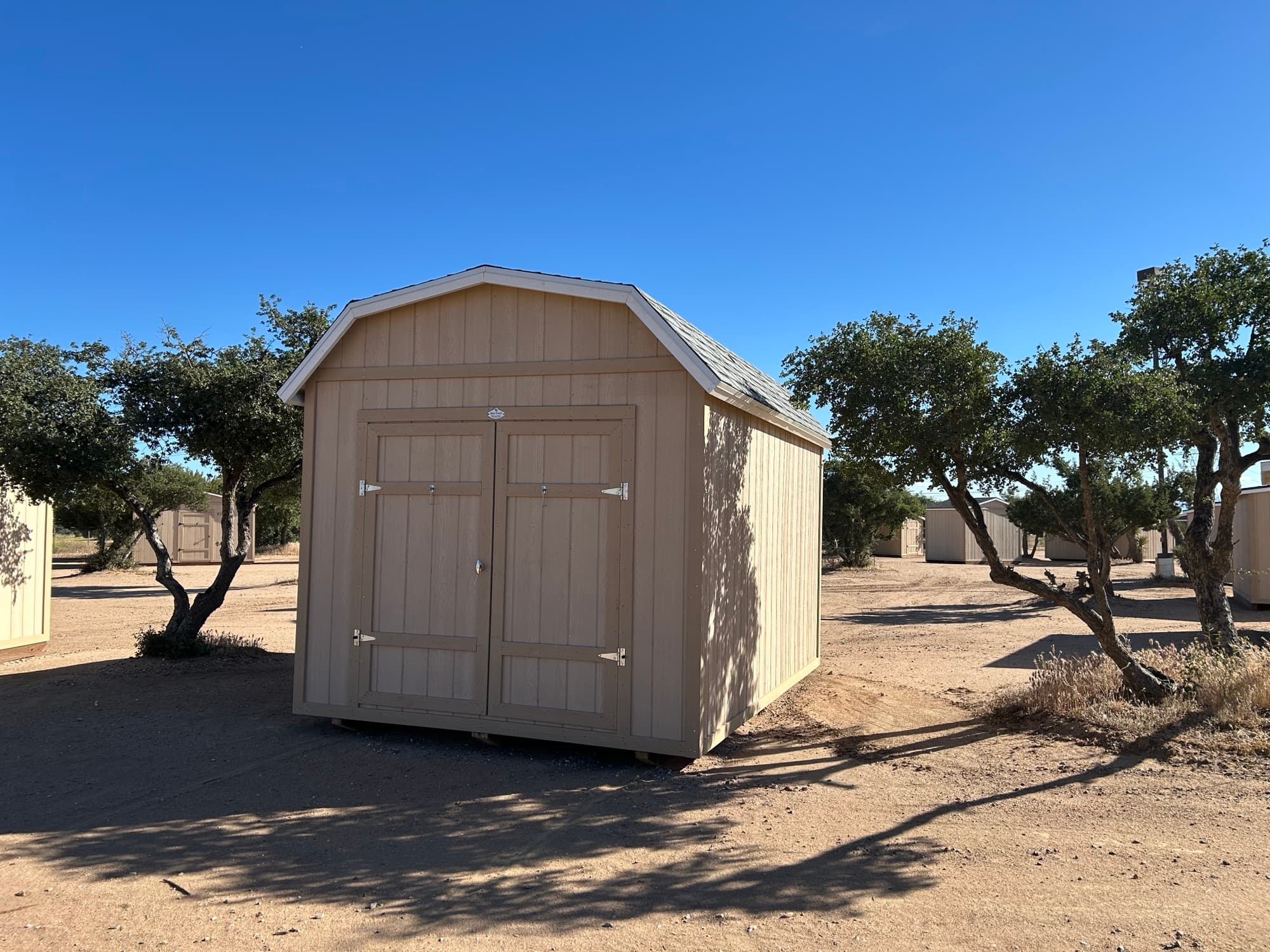 14×10 Tall Barn 8 Shed Stock# 11878 - thumbnail 2
