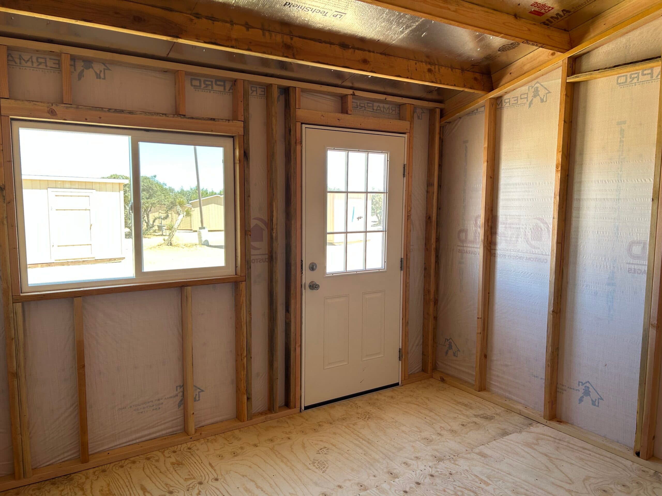 12×12 Tall Peak 8 Shed Stock# 12045 - thumbnail 2
