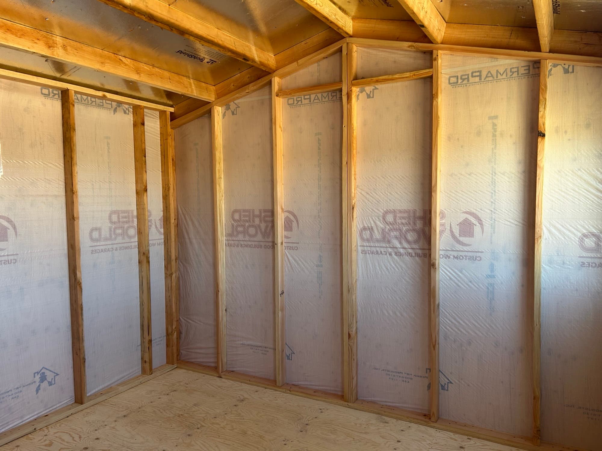 12×12 Tall Peak 8 Shed Stock# 12045 - thumbnail 3