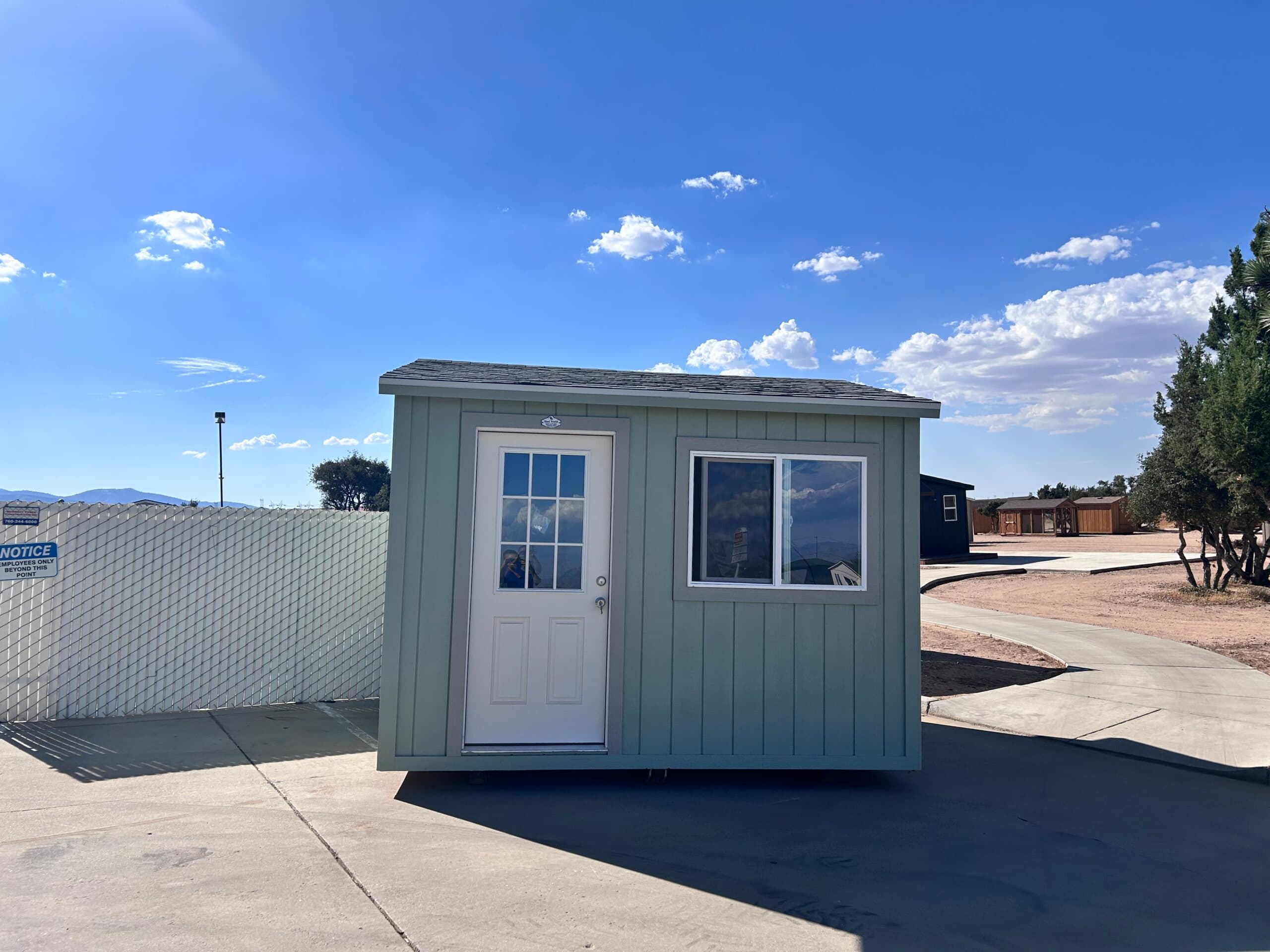 12×12 Tall Peak 8 Shed Stock# 12045 - thumbnail 6