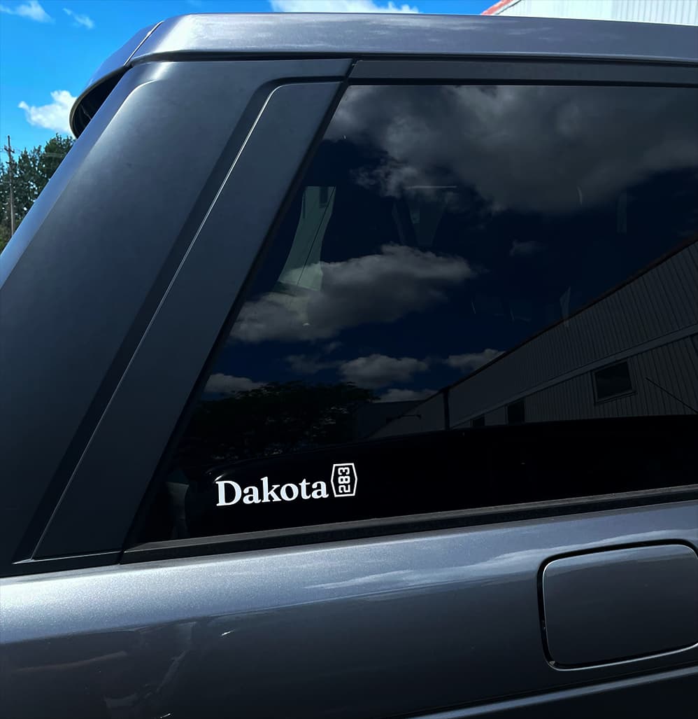 Dakota 283 Vinyl Decal 2-Pack - thumbnail 4