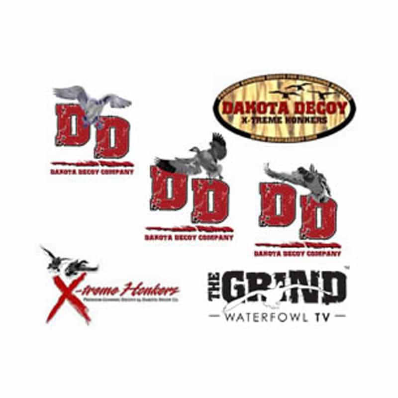 DAKOTA DECOY TRAILER DECALS