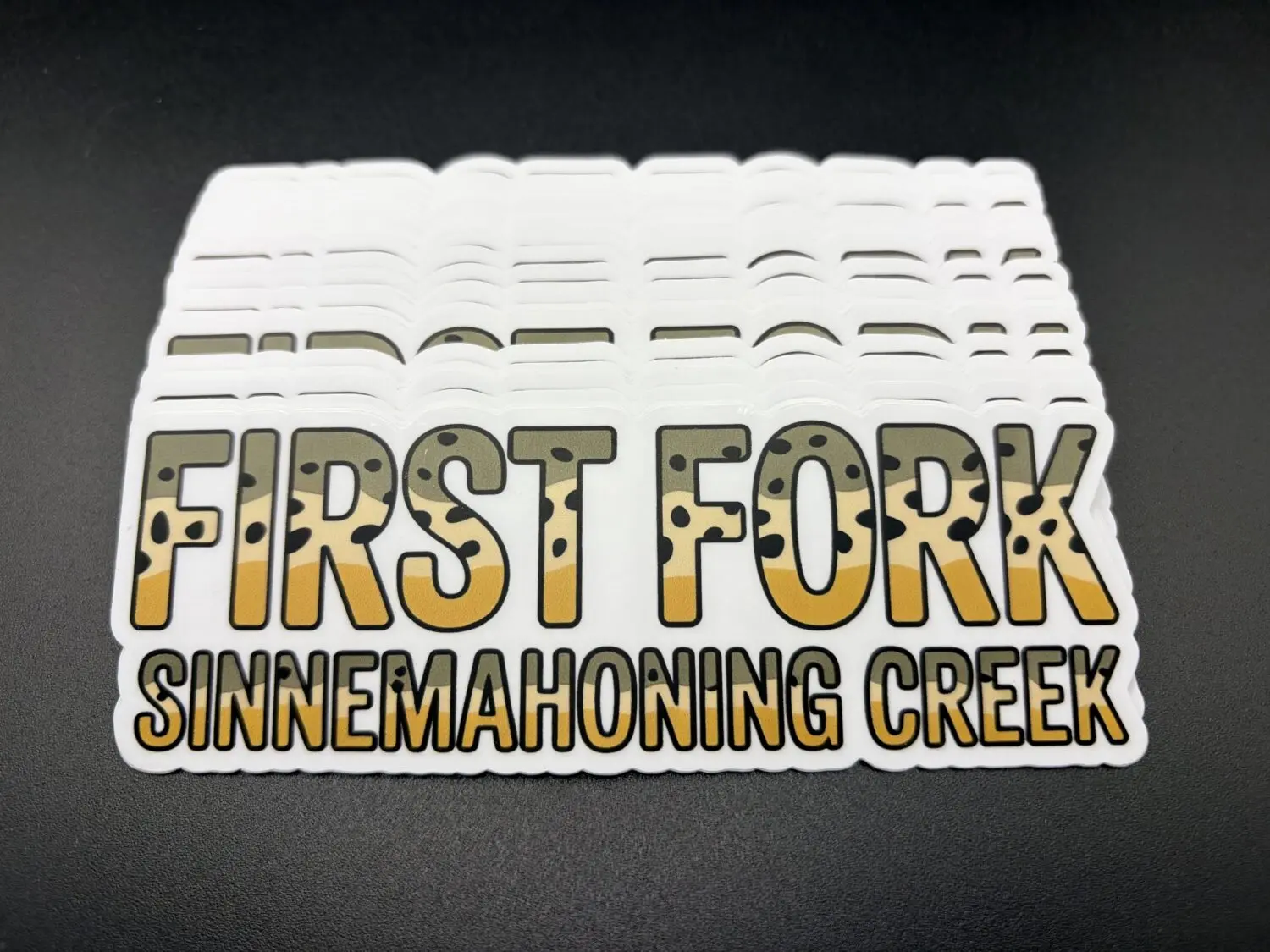 First Fork Sinnemahoning Creek 5″ Die-Cut Sticker