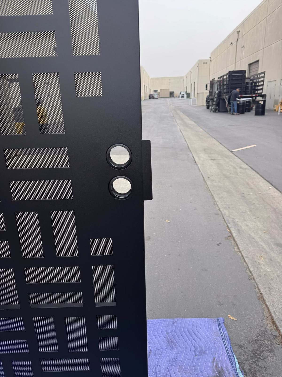 Security Screen Door Geometric #4202 - thumbnail 4