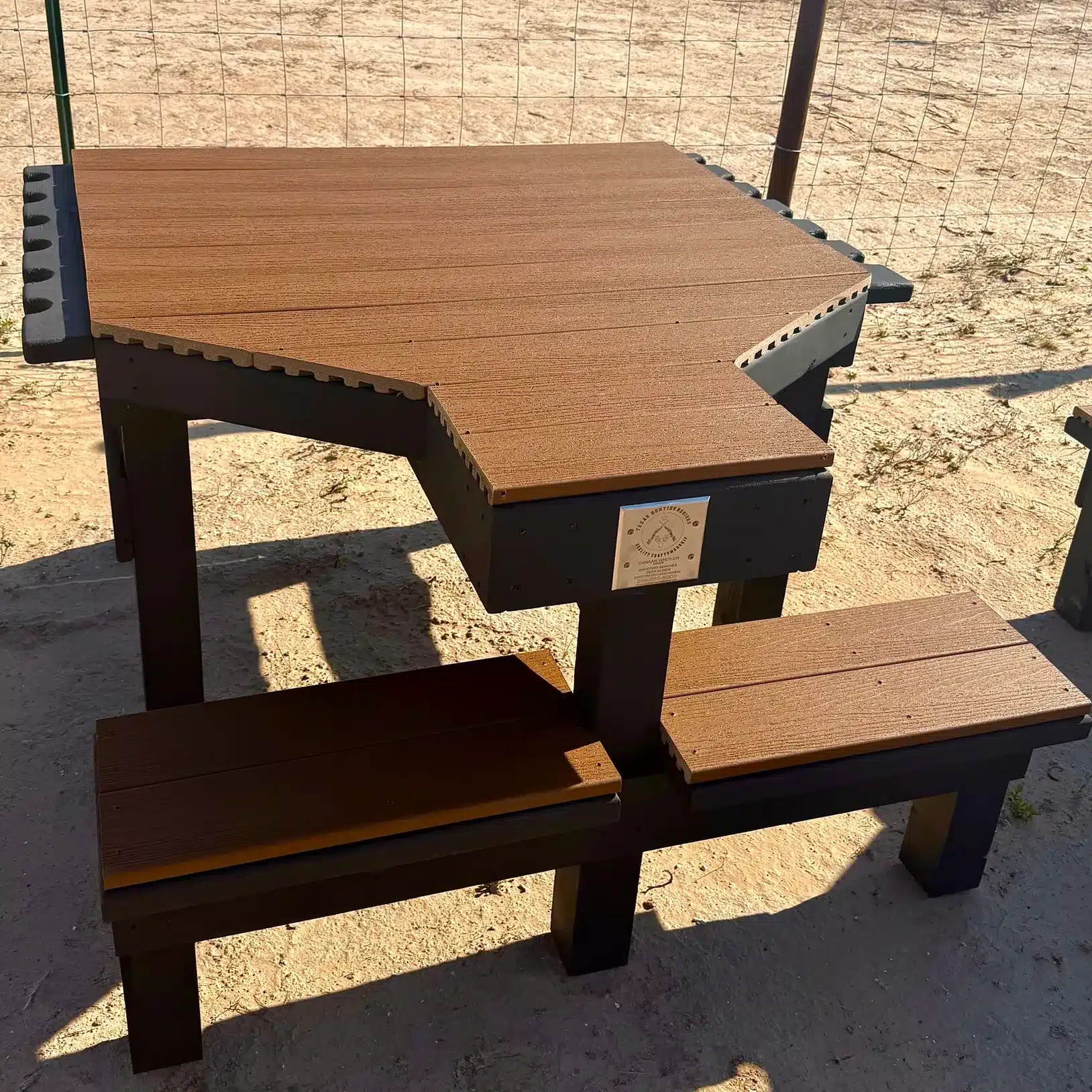 Large shooting bench