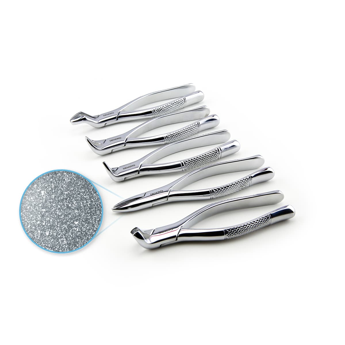 Diamond Serrated Pediatric Forceps Kit