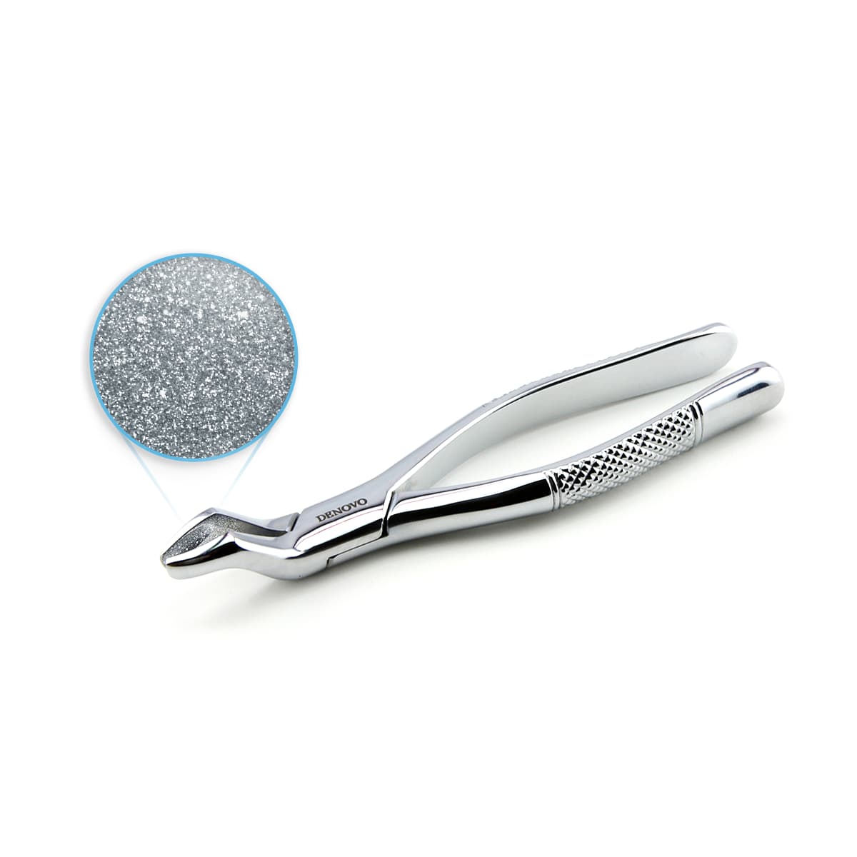 Diamond Serrated #10 Bayonet for Upper Molars