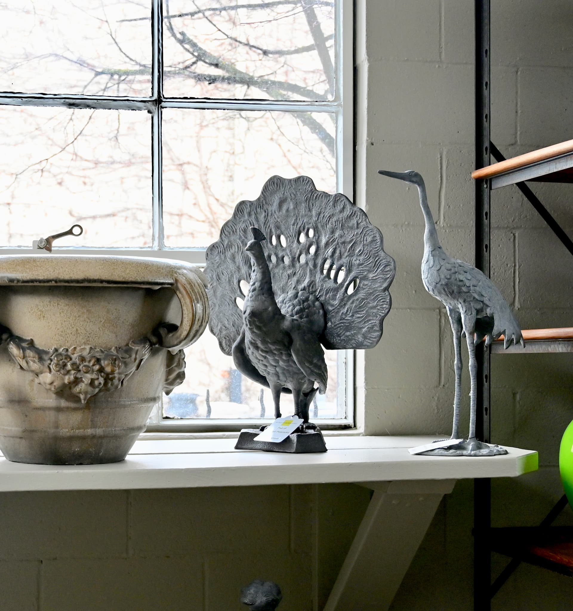 English Lead Peacocks