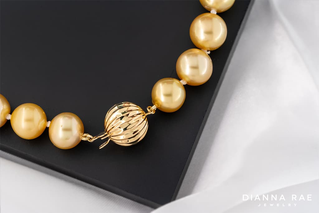 Golden South Sea Pearl Strand - thumbnail 2