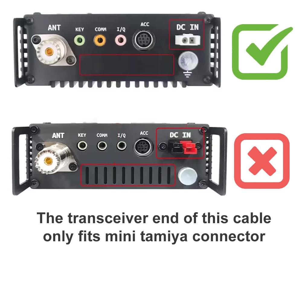 Xiegu G90 Battery Cable - thumbnail 4