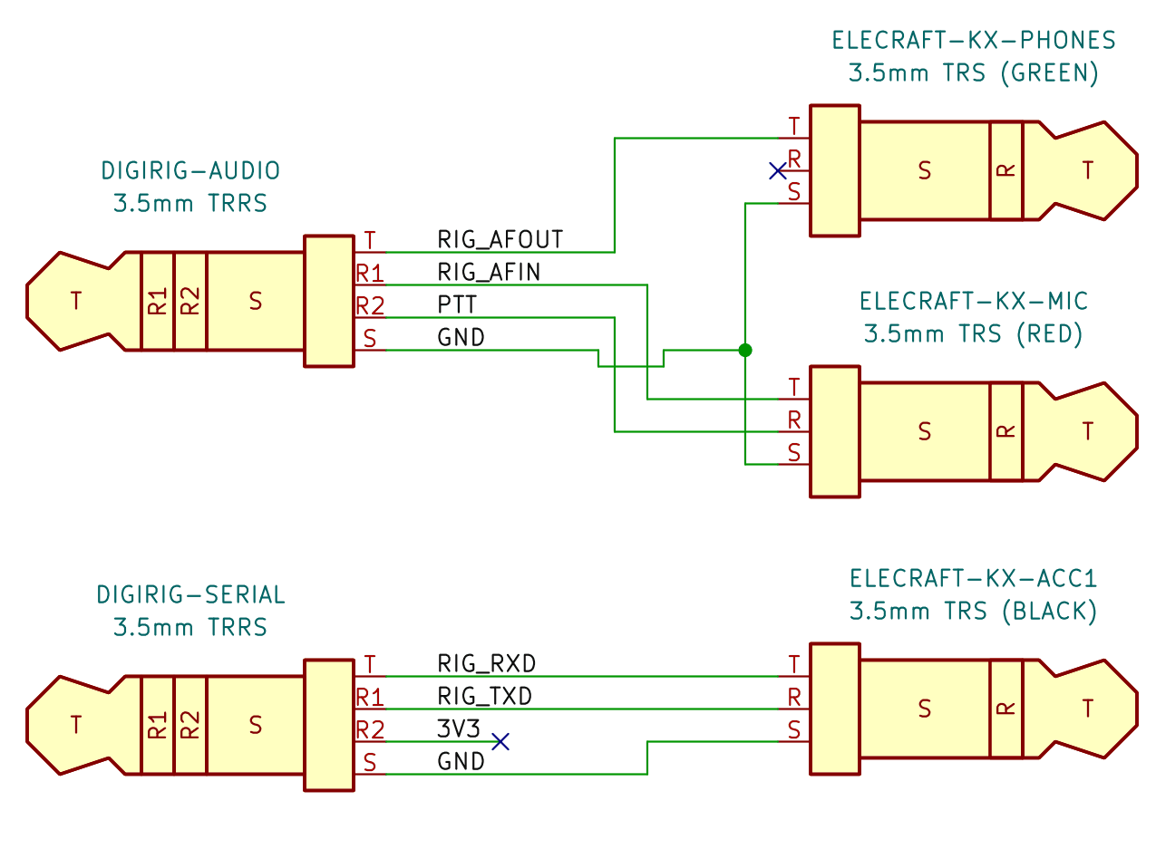 Elecraft KX Digirig Cables Set - thumbnail 9