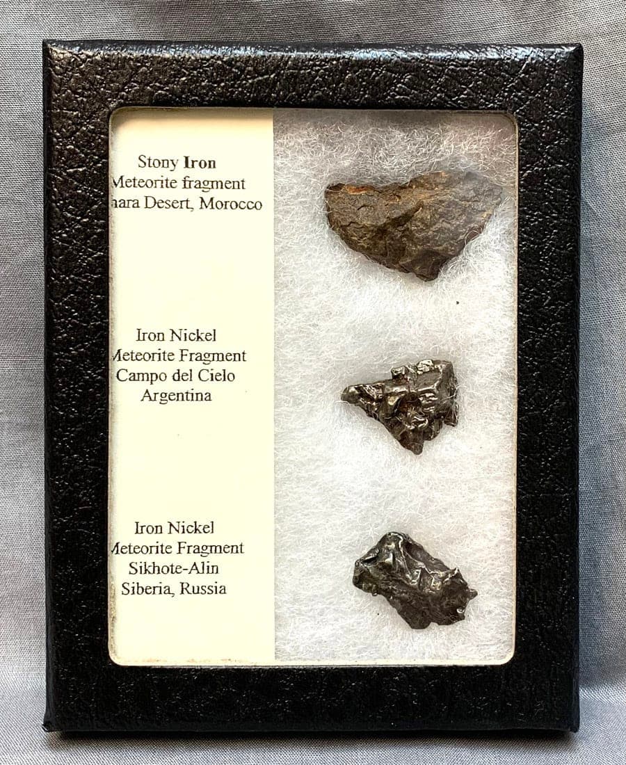 Meteorites Set of 3