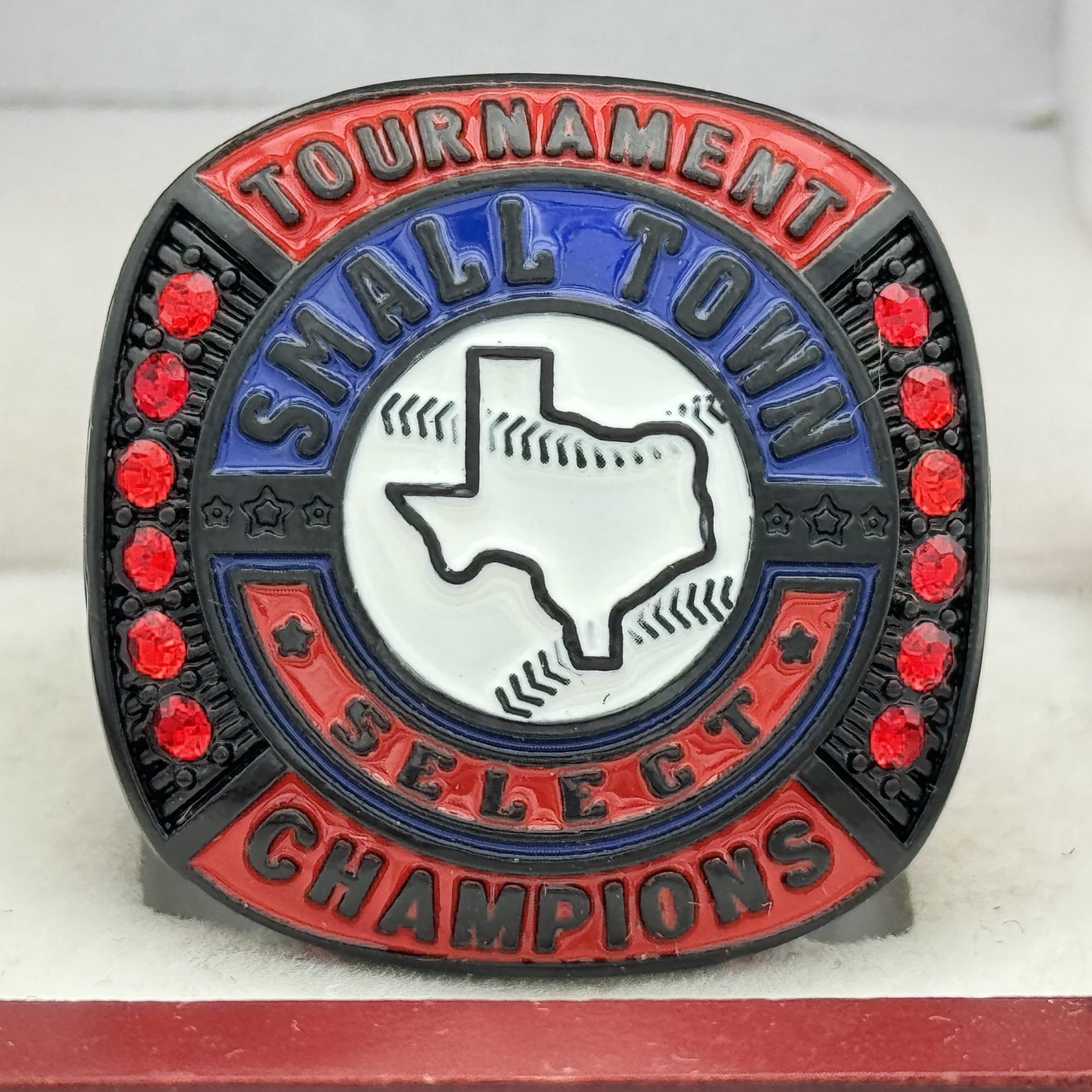 SMALL TOWN SELECT CHAMPION RING — BLACK BODY (Item #41-176) - thumbnail 3