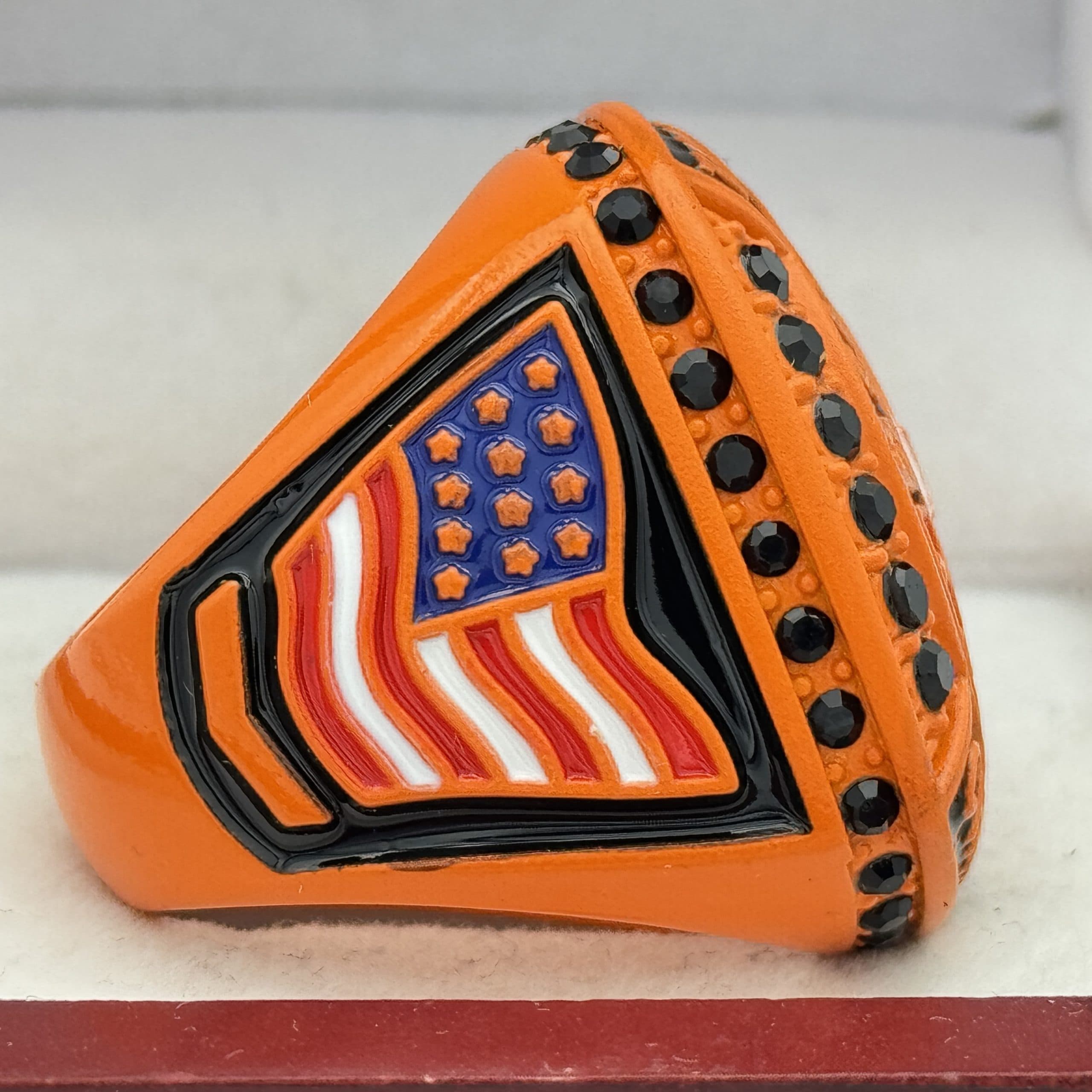 SMALL TOWN SELECT CHAMPION RING — ORANGE BODY (Item #41-180) - thumbnail 4